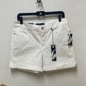 Nine West Women's Classic White Bermudas